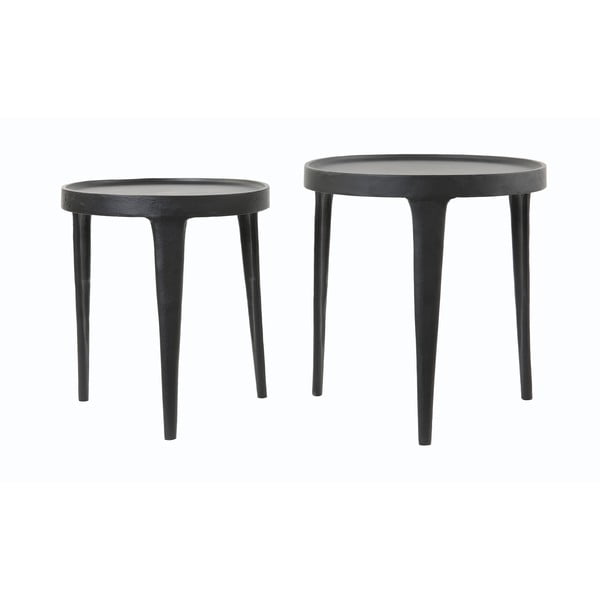 Okrogle stranske mizice v kompletu 2 ks ø 43 cm Tobias – Light & Living