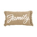 Okrasna blazina 50x30 cm Cotton Slub Family - Tiseco Home Studio