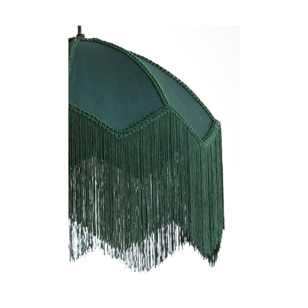 Modrozelena viseča svetilka s tekstilnim senčilom ø 40 cm Malacia – Light & Living-image-3