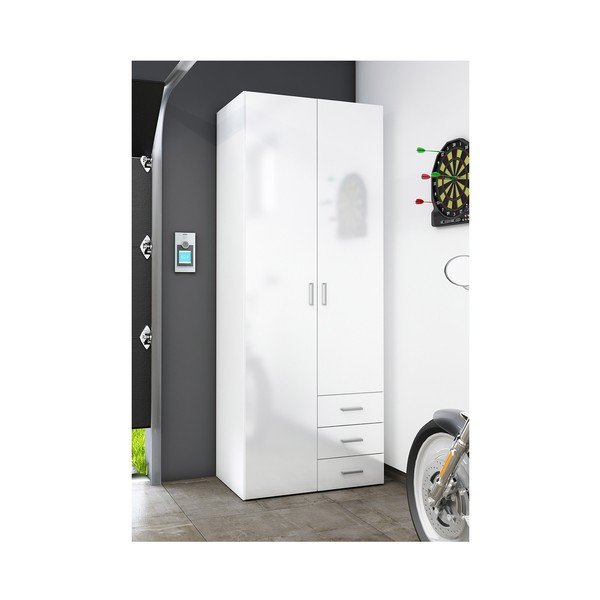 Bela omara Evegreen House Home, višina 200,4 cm-image-3