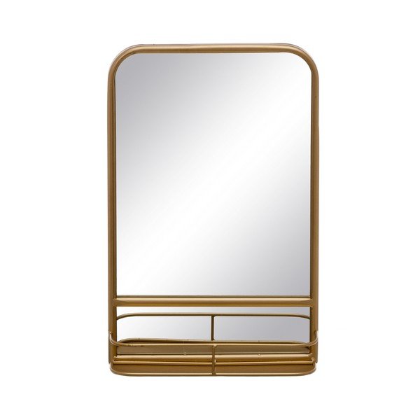 Stensko ogledalo s polico 31x47 cm – Ixia