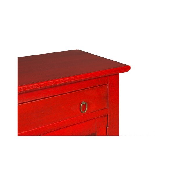 Rdeča komoda Evergreen House Credenza-image-3