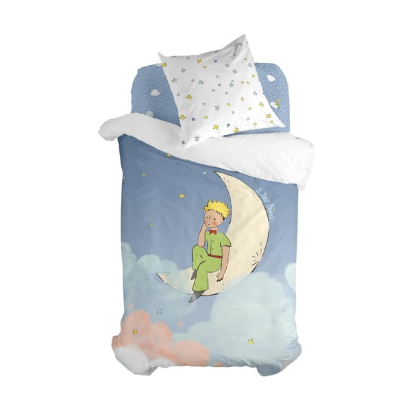 Enojna bombažna otroška posteljnina 140x200 cm La lune – Mr. Fox