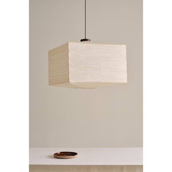 Bež papirnata viseča svetilka ø 70 cm Signe – Jotex-image-2