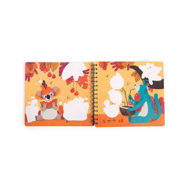 Vodene pobarvanke Dans la Jungle - Moulin Roty-image-4