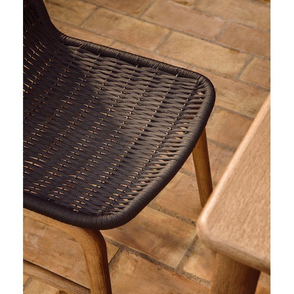 Temno siv vrtni stol Alipa – Kave Home-image-2