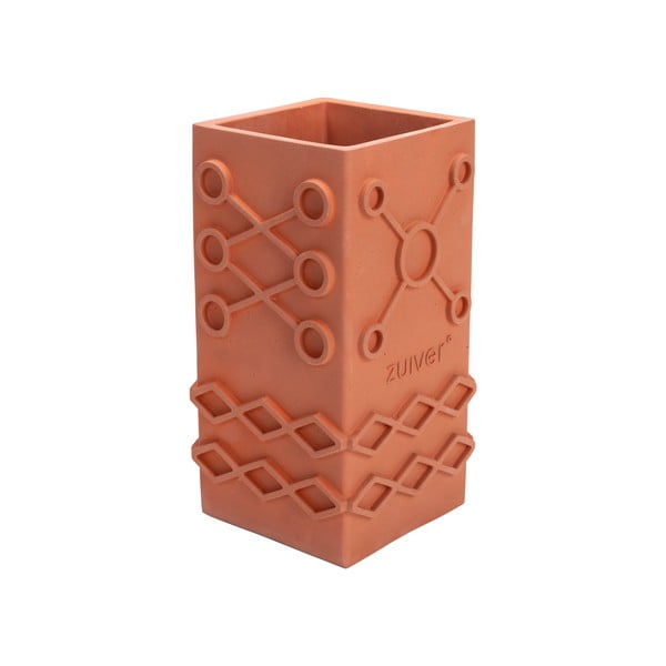 Oranžna betonska vaza Graphic – Zuiver