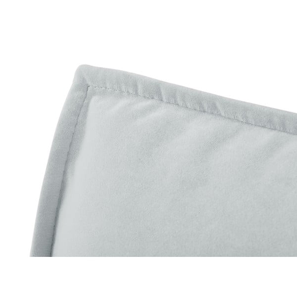 Svetlo siv žameten ležalnik (desni kot) Auguste – Interieurs 86-image-3