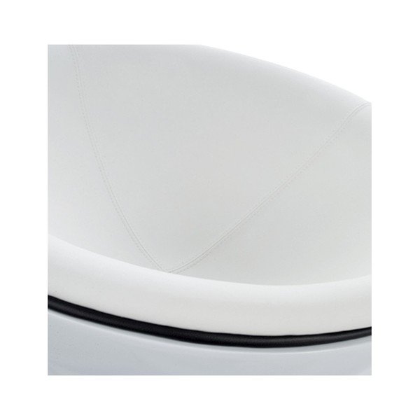 Beli vrtljivi stol Kokoon Sphere-image-4