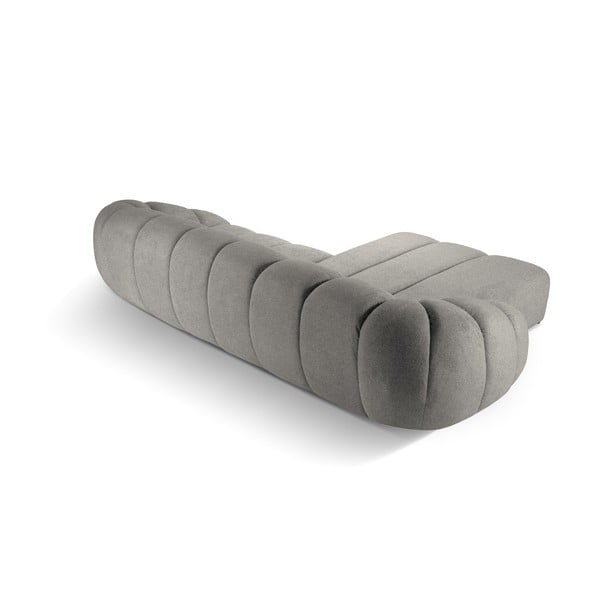 Svetlo siva kotna sedežna garnitura (levi kot) Diana – Micadoni -image-3