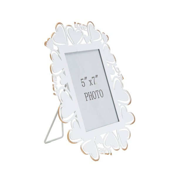 Beli kovinski okvir za fotografije Mauro Ferretti, 25 x 27,7 cm-image-2