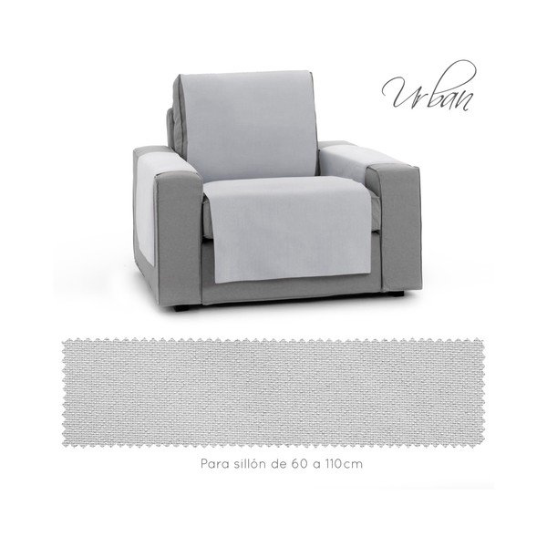 Svetlo siva prevleka za fotelj 55 cm Urban – Casa Selección-image-2