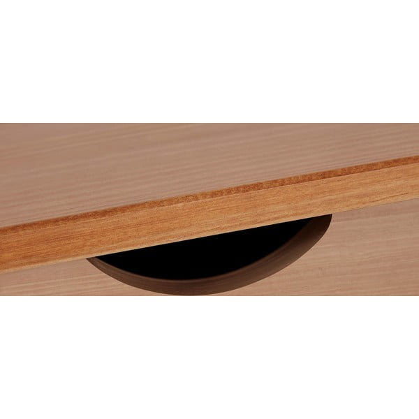 Delovna miza iz borovega lesa Støraa Gava, dolžina 140 cm-image-1