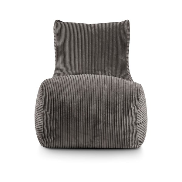 Gorčično rumena vreča za sedenje iz rebrastega žameta Lounge – SLOWDOWN-image-2