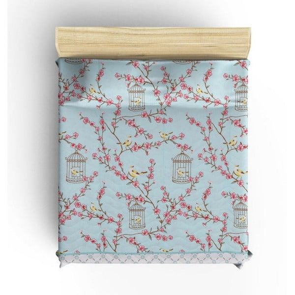 Prešito pregrinjalo za posteljo s prevleko za vzglavnik Single 156, 160x220 cm-image-1