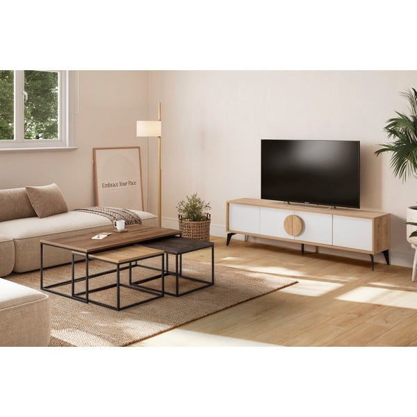 Mizice v naravni barvi v kompletu 3 ks 60x110 cm Camelia – Marckeric-image-1