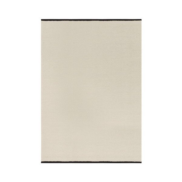 Bež ročno tkana volnena preproga 140x200 cm Mavi – noo.ma