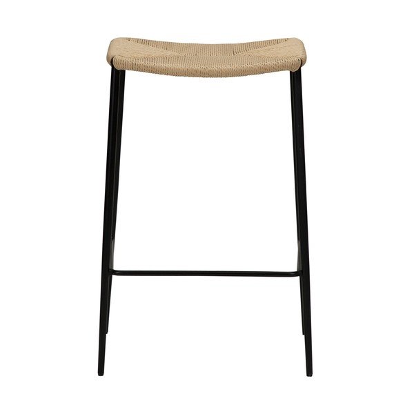 Bež naraven barski stol DAN-FORM Denmark Stiletto, višina 68 cm-image-1