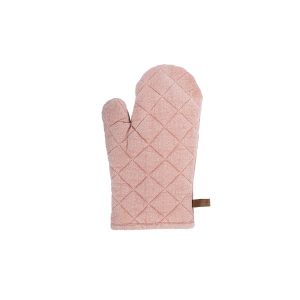 Rožnata bombažna kuhinjska rokavica Tiseco Home Studio