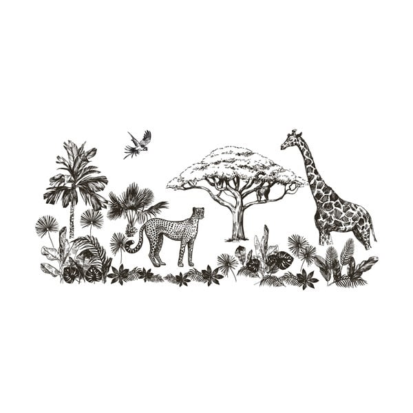 Dekorativne stenske nalepke Ambiance Savanna-image-1