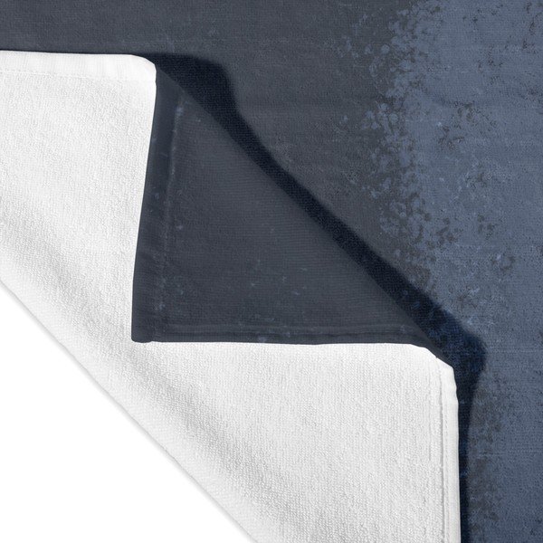 Bela/modra brisača 70x150 cm Nightfall – Blanc-image-3