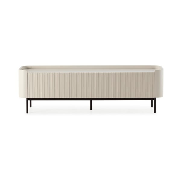 Kremno bela TV omarica 180x55x40 cm Willa – MOME