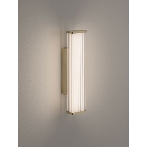 Kovinska LED stenska svetilka v mat zlati barvi Misty – Nova Luce-image-1