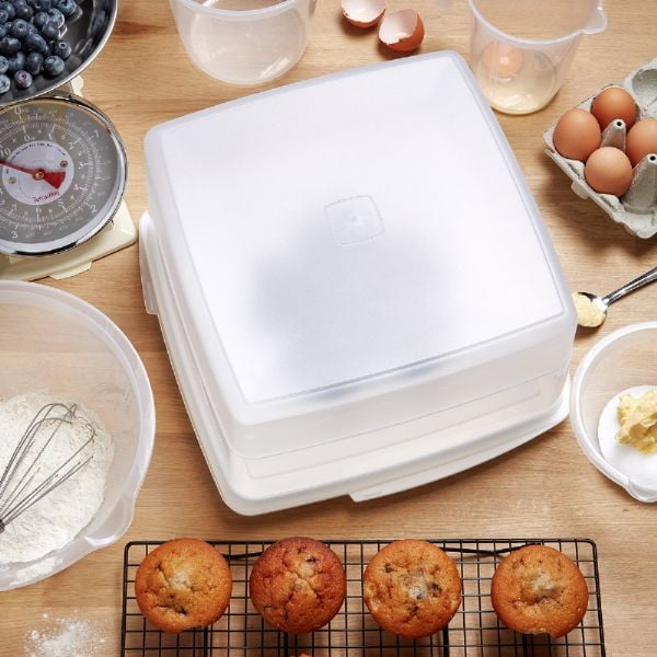 Posoda za torto s pokrovom Addis Seal Tight Cake Store, 14 l-image-1