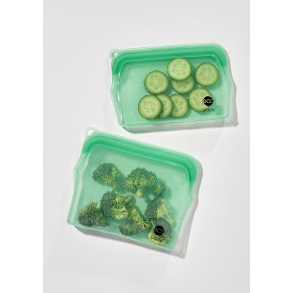 Silikonska vrečka za prigrizke Eco - Ladelle-image-2