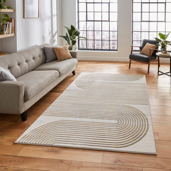 Siva/zlata preproga 170x120 cm Apollo - Think Rugs-image-1