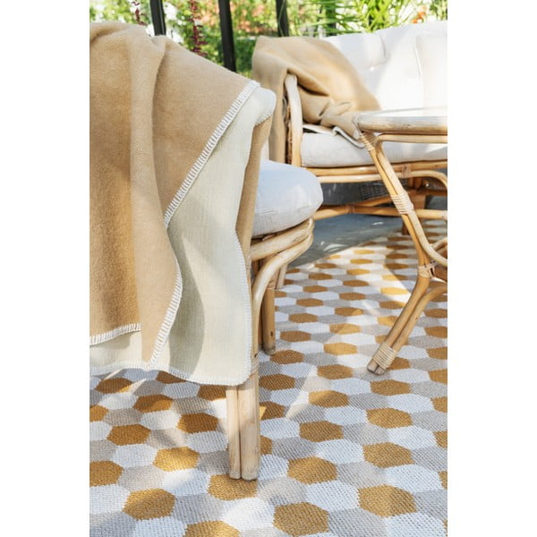 Oker rumen zunanji in notranji tekač 70x160 cm Dana Ochre – Pappelina-image-3