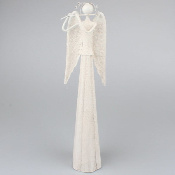 Bel kovinski angel Dakls, višina 11,5 cm