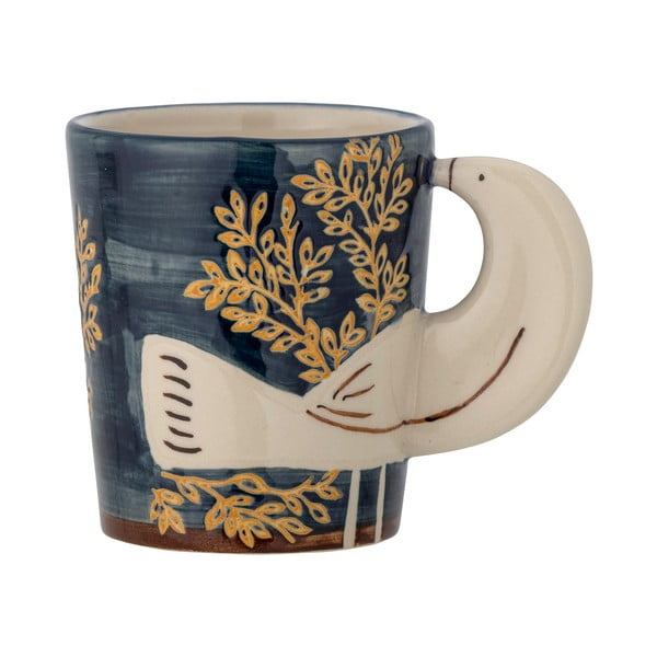 Modra lončena skodelica 260 ml Hezha – Bloomingville