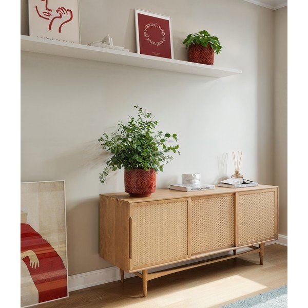 Keramičen ročno poslikan okrasni cvetlični lonec ø 21 cm Minerva – Artevasi-image-1