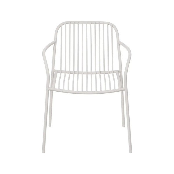 Svetlo siv kovinski vrtni stol Yua Wire – Blomus-image-2