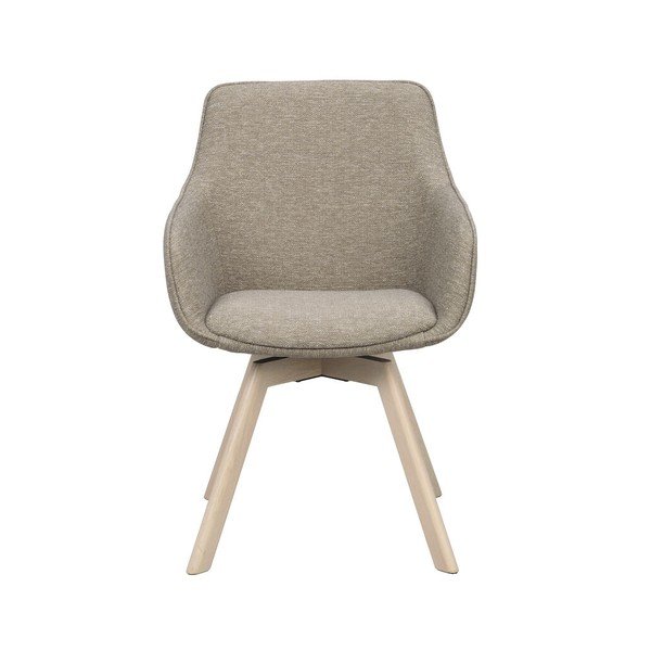 Bež oblazinjeni jedilni stoli v kompletu 2 ks Alison – Rowico-image-2