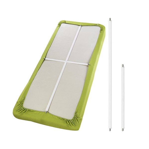 Beli napenjalci za rjuhe v kompletu 2 ks 2,5x100 cm – Maximex