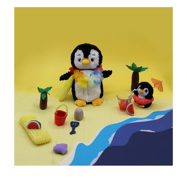 Plišaste igrače v kompletu 2 ks Ptipotos Iglou – Les Deglingos-image-2