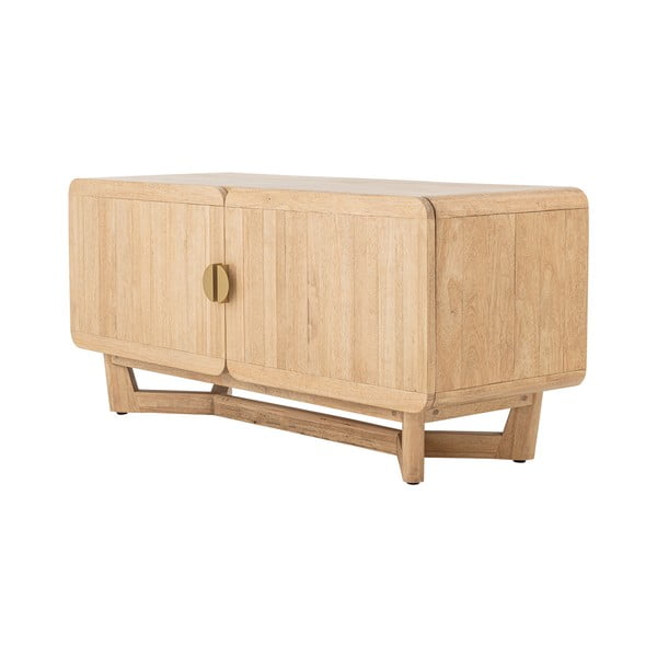 Komoda iz masivnega kavčukovca v naravni barvi 120x55x45 cm Serrone – Bloomingville-image-3