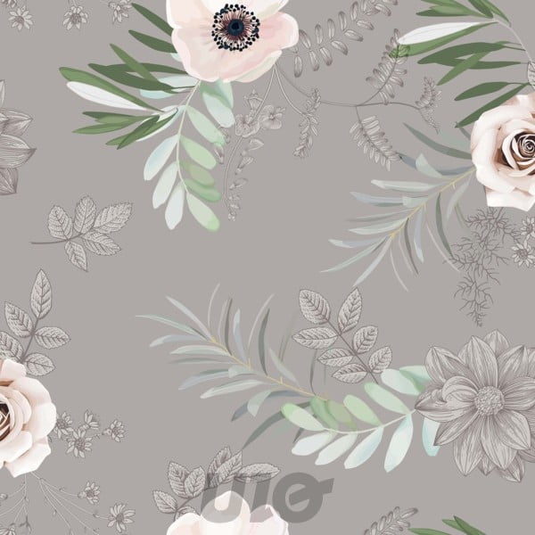 Pralen namizni prt 140x240 cm Anemone – douceur d'intérieur-image-1