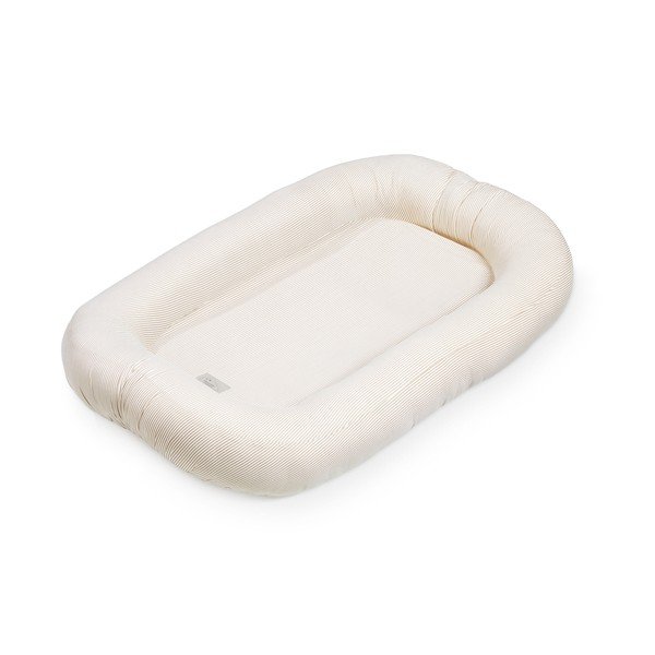 Bež gnezdece 52x84 cm Classic Stripes Camel – Cam Cam Copenhagen