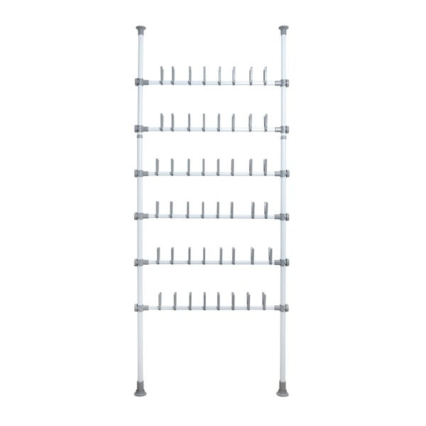 Belo kovinsko teleskopsko stojalo za čevlje Herkules – Wenko-image-1