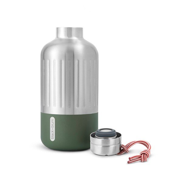 Termovka iz nerjavečega jekla v srebrni barvi 650 ml Explorer – Black + Blum-image-3