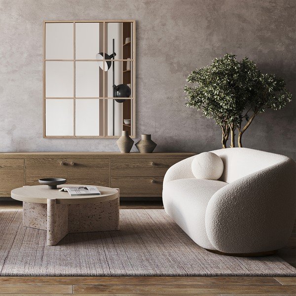 Stensko ogledalo 69x95 cm Joel – Styler-image-2