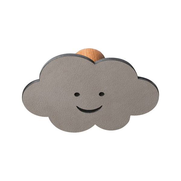 Siv jeklen stenski obešalnik Cloud Dot Nupo – LIND DNA