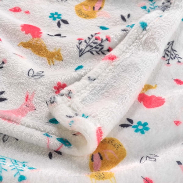 Otroška odeja iz mikroflanele 125x150 cm Princesse Licorne – douceur d'intérieur-image-1