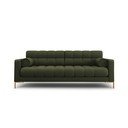 Zelena sedežna garnitura 217 cm Bali – Cosmopolitan Design