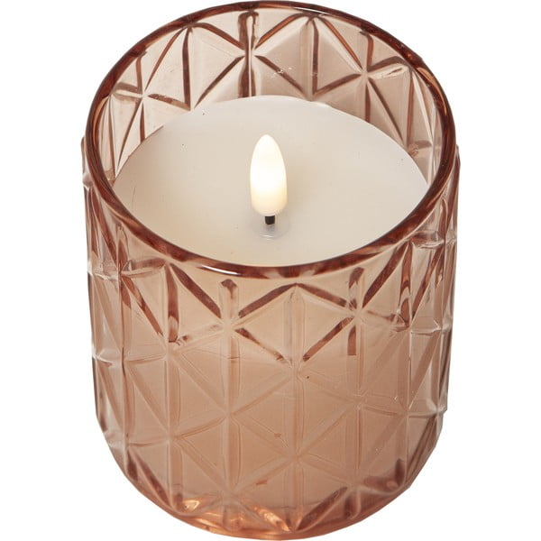 LED sveča na baterije (višina 10 cm) Flamme Romb – Star Trading-image-4