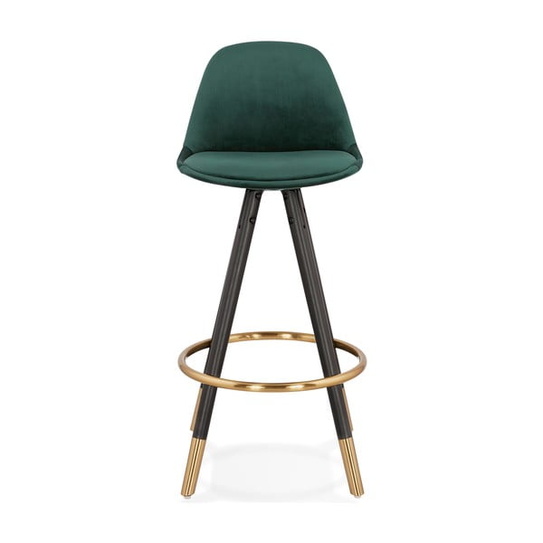 Temno zelen barski stol Kokoon Carry Mini, višina sedeža 65 cm-image-1