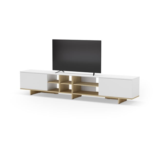 Bela TV omarica 230x44 cm Cequoia – Marckeric-image-4